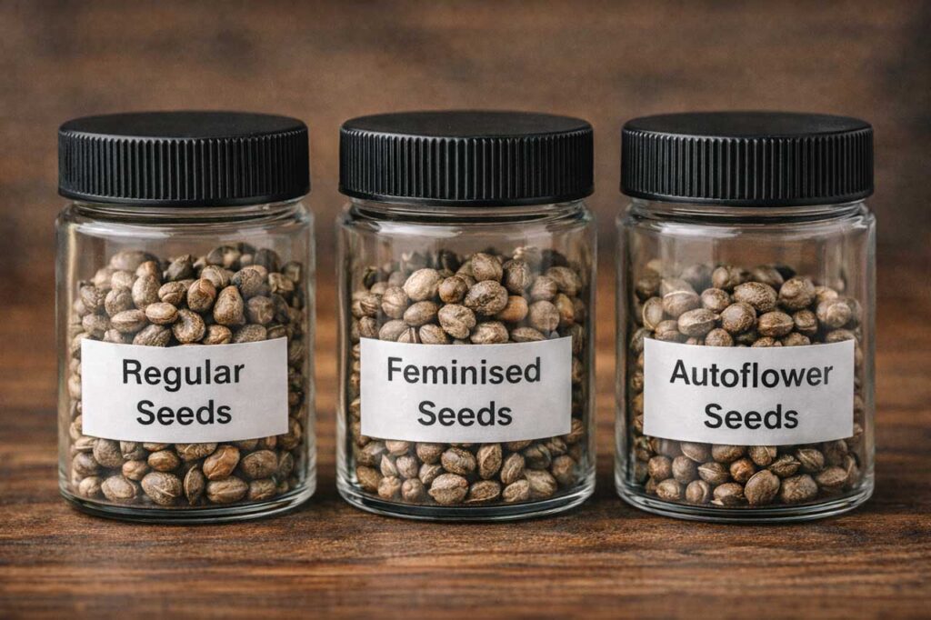 Cannabis Seed Types Explained